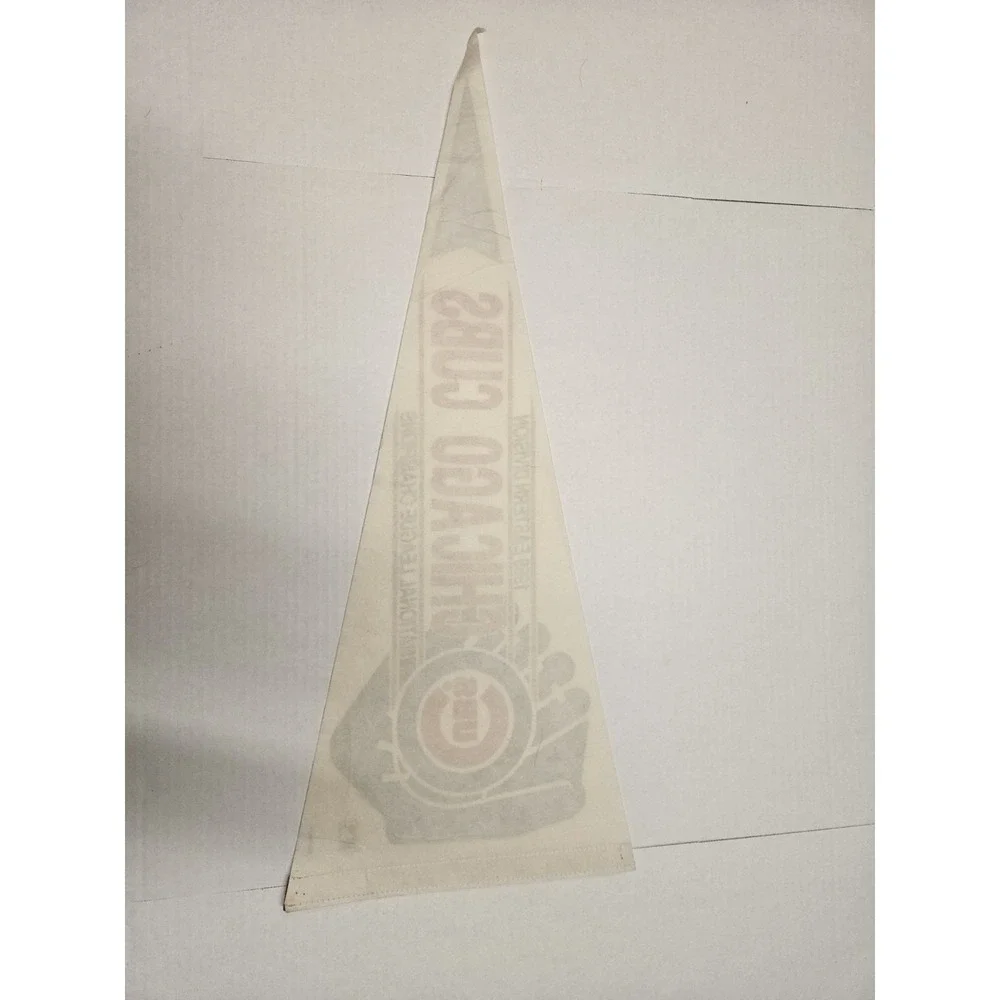 Vintage Chicago Cubs 1989 National League Champions Full Size Pennant Flag